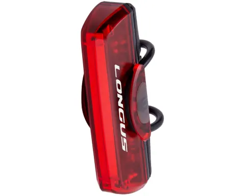 Світло заднє Longus LATCH 16 LED 8 ф-цій USB 50lm чорний