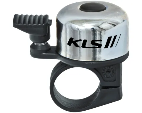 Колокольчик на руль KLS Bang 10 серебристый OEM