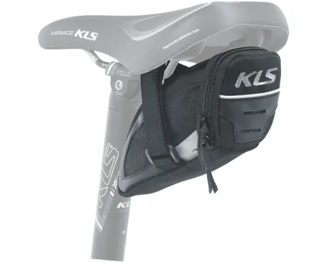 Сумка подседельная KLS Challanger strap L (0.8 л) черный