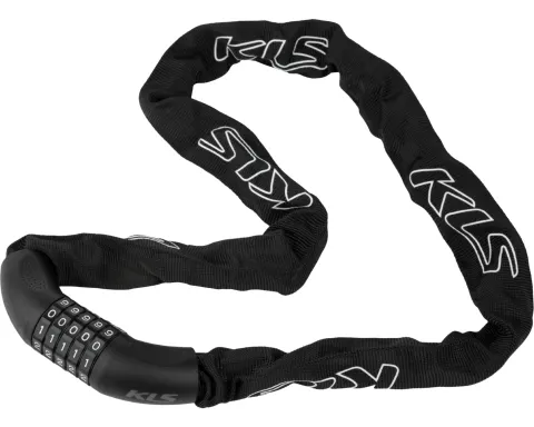 Замок цепной KLS Chainlock 6 черный 6x1000 мм