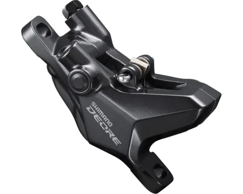 Каліпер гідравл диск гальм Shimano BR-M6100 DEORE, монтаж РМ160мм, колодка G03S полімер