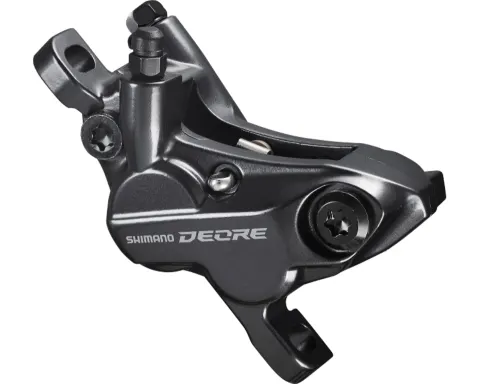 Каліпер гідравл диск гальм Shimano BR-M6120 DEORE, монтаж РМ160мм, колодка D03S полімер