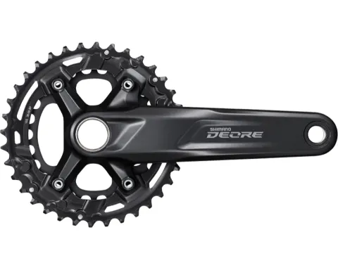 Шатуны Shimano FC-M4100-B2 DEORE, встроенная ось, 175мм 36x26 10-шв. CL-51.8мм без каретки