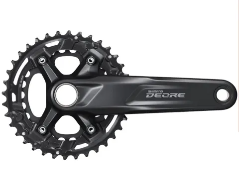 Шатуны Shimano FC-M4100-2 DEORE, встроенная ось, 175мм 36x26 10-шв. CL-48.8мм без каретки