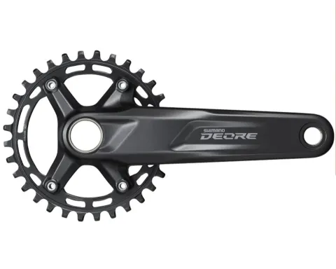 Шатуны Shimano FC-M5100-1 DEORE, встроенная ось, 175мм 30T 10/11-шв. CL-52мм без каретки