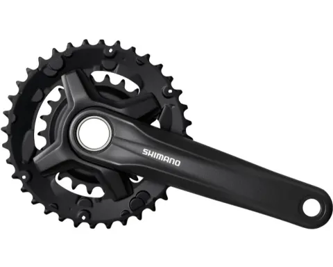 Шатуны Shimano FC-MT210-2, 175мм, 36X22, интегрированная ось, без каретки