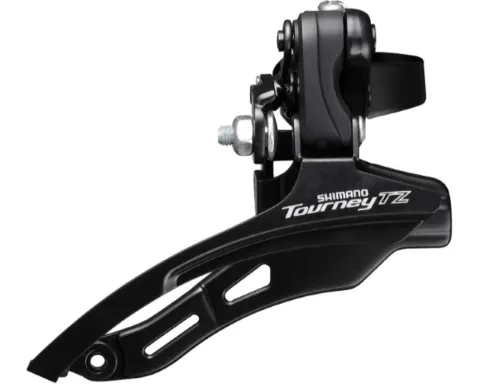 Перемикач передній Shimano FD-TZ510, Down-Swing, верхня тяга, хомут 31.8мм, для 48Т