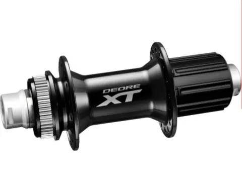 Втулка задня Shimano, FH-M8010 DEORE XT 12MM THRU TYPE AXLE OLD:142мм CENTER LOCK, промисловий, 142 мм, Центрлок, вісь, 32H