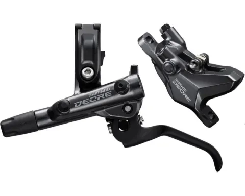 Тормоз гидравл. дисковое Shimano M6100 DEORE переднее (левая ручка, калипер, J-kit гидролиния 1000мм)