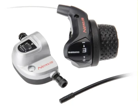 Шифтер Shimano SL-3S41 NEXUS REVO SHIFTER 3-швидк. коротк. грипса, рубашка, трос +BELL