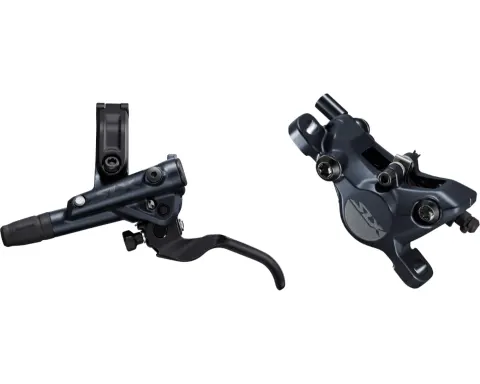 Тормоз гидравл. дисковое Shimano M7100 SLX переднее (левая ручка, калипер, J-kit гидролиния 1000мм)