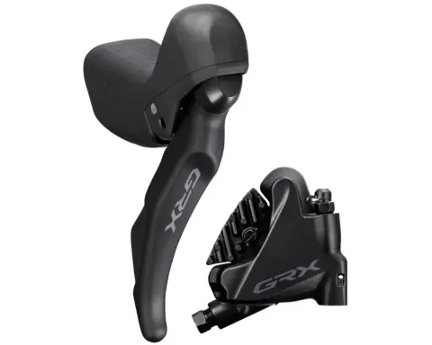Гальмо гідравл диск Shimano RX400-1 GRX, заднє (права гальм.ручка/шифтер ST-RX600 11-швидк, каліпер BR-RX400, гідроліния 1700мм)
