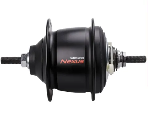 Втулка задняя Shimano, SG-C6001-8, NEXUS 8-быстрый, 32 отв, 132X184MM, для обеденных тормозов, черный ОЭМ, 132x184, насыпной, 184 мм, 32H