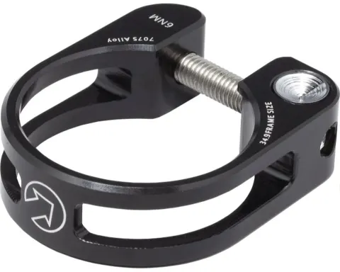 Зажим підседельного штиря PRO 31,8 mm, чорний