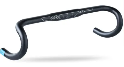 Руль PRO шоссейный эрго LT 42cm/31.8mm, черный