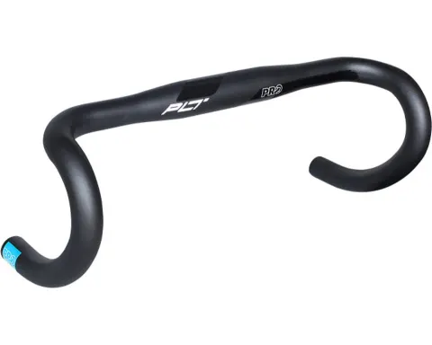 Кермо PRO шосейне компакт PLT 44cm/31.8mm, чорне