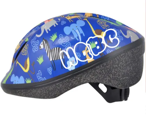 Шлем HQBC FUNQ Animals, детский, синий, разм. 48-54