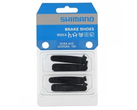 Тормозные резинки Shimano Dura-Ace R55C4 кассетная фиксация (комплект 2 пары)