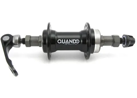Втулка задня Quando, KT-A12R під V-brake QR 145mm, 7 ск., 9x135 QR, насипний, 135 мм, обідні, ексцентрик, 36H