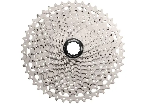Кассета инд. 11-k 11-46T SUN RACE MS8 MTB, Металлический Silver