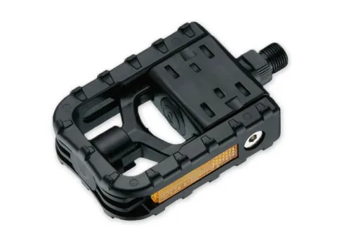Педали VP VP-F55 складная, 9/16"х20Т, Ось Steel, корпус черный Nylon, 424гр (ср.)