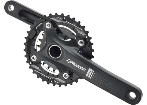 Комплект шатунов PROWHEEL VORTEX-551-TT (10S) 175mm, 22/36T black