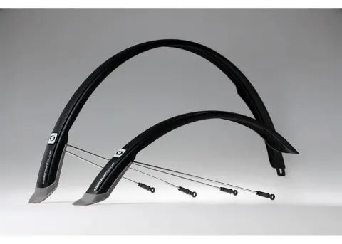 Комплект крыльев 28" SIMPLA Ubiquit SDL 46mm, с брызговиками, черные