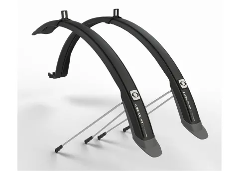 Комплект крыльев 28" SIMPLA Ubiquit SDS 46mm, с брызговиками, черные