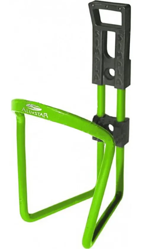 Флягодержатель SIMPLA Alu-Star lime green 55г