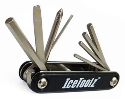 Ключ ICE TOOLZ 92A1 складний 8 функцій