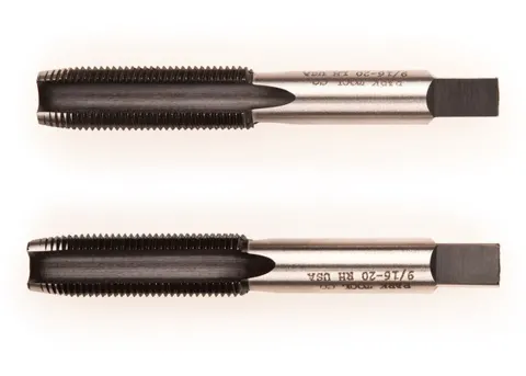 Метчики для нарезки Педалиных резьб Park Tool 2шт, 9/16" (прав+лев)