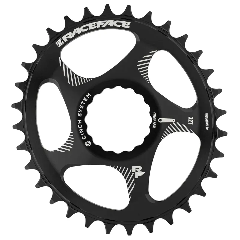 Звезда RACE FACE CHAINRING,CINCH,DM,OVAL,28T,BLK,10-12S