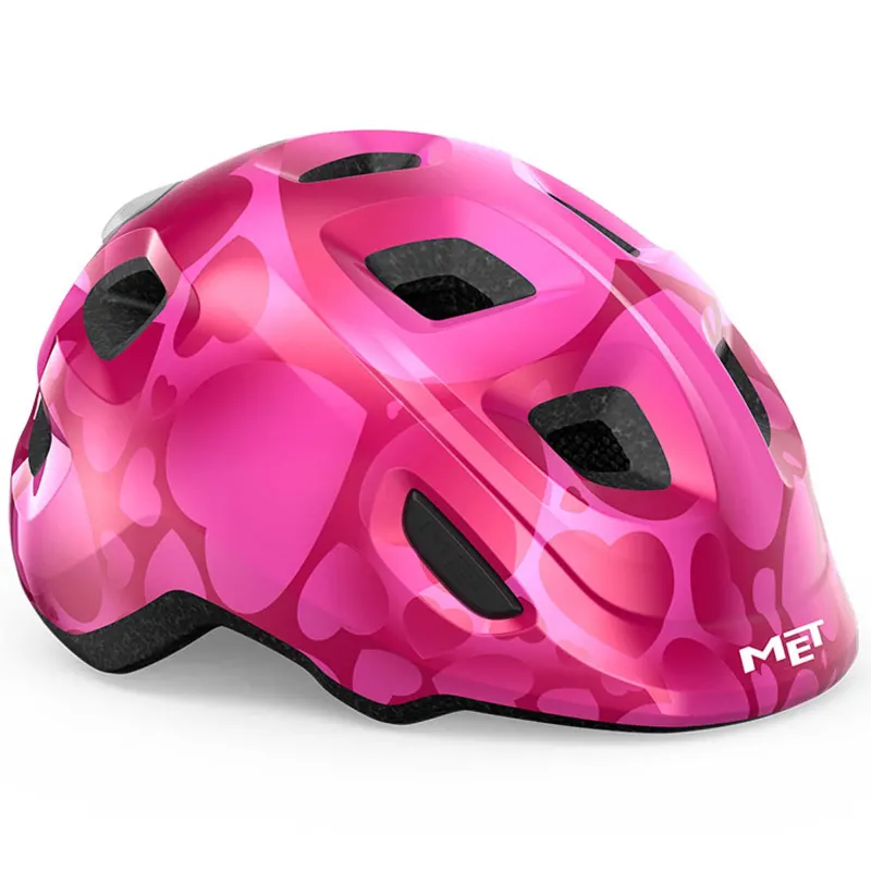 Шлем MET HOORAY MIPS CE PINK HEARTS | GLOSSY S (52-56)