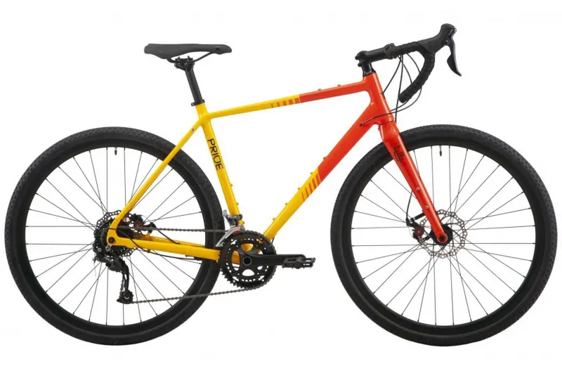 Велосипед 28" Pride ROCX 8.2 CF рама - М 2024 жовтий