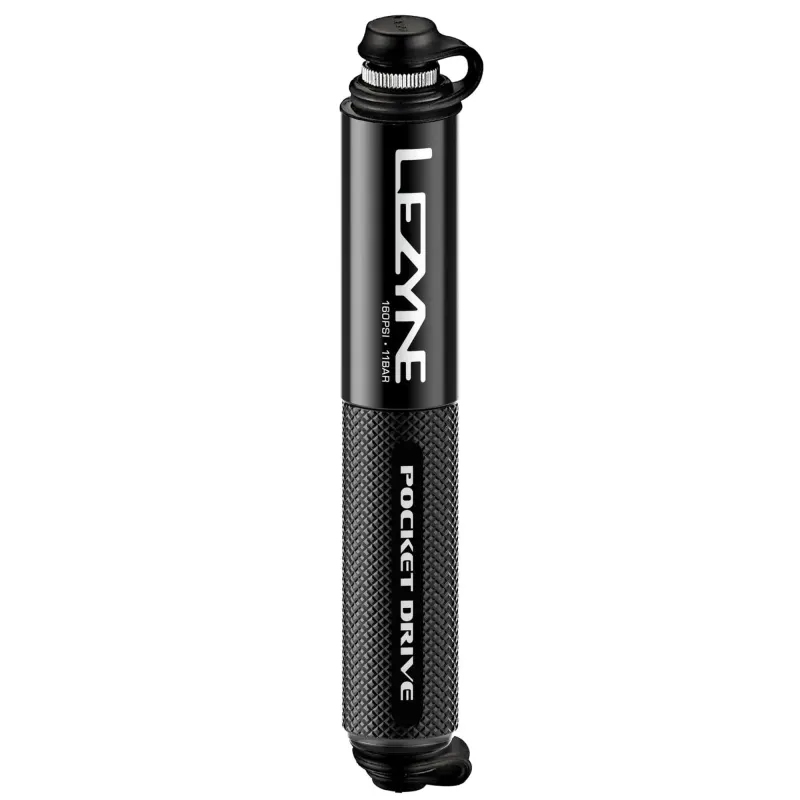 Насос Lezyne POCKET DRIVE 160psi (11 bar) черный