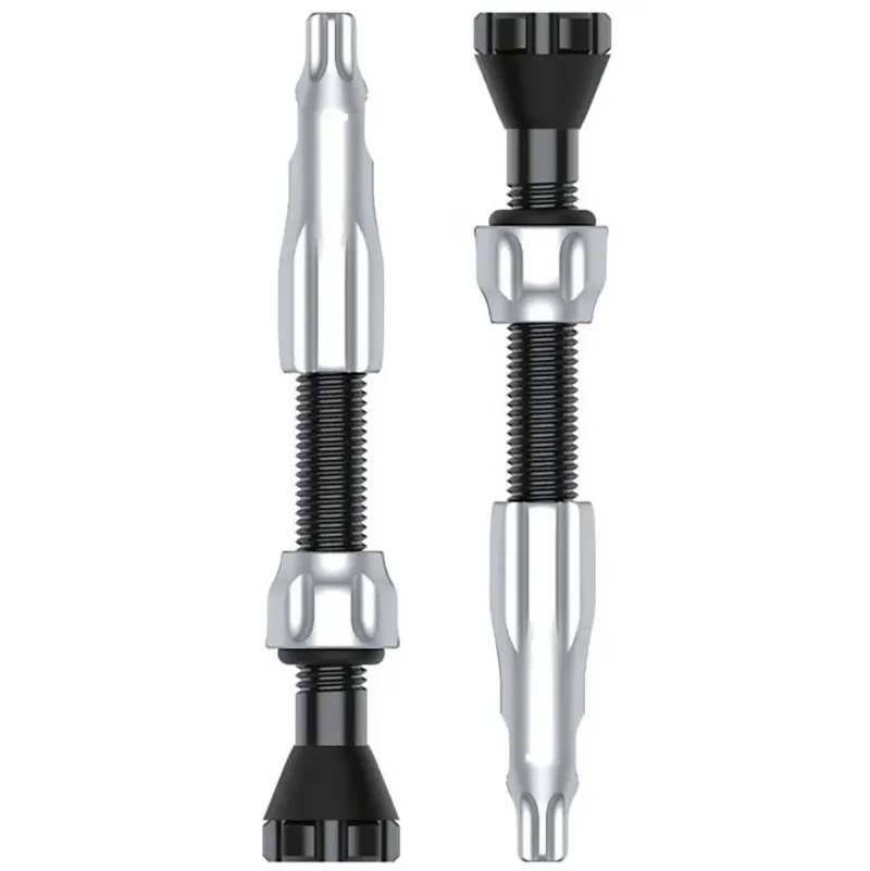 Ніпель для безкамерки LEZYNE CNC TLR VALVE 44MM Сріблястий Y14