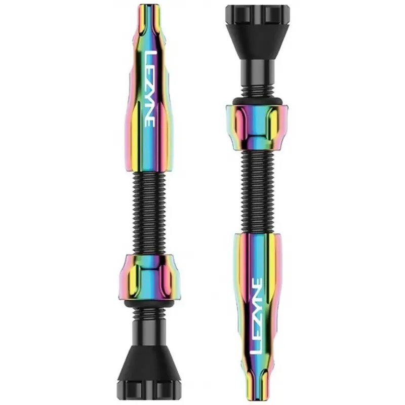 Ніпель для безкамерки LEZYNE CNC TLR VALVE 44MM Бензиновий Y15