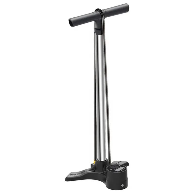 Напольный насос LEZYNE MACRO FLOOR DIGITAL Серебристый 220psi Y13
