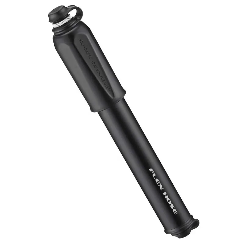 Ручний насос LEZYNE SPORT DRIVE HP - S Чорний матовий 120psi Y17