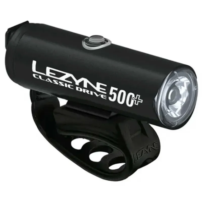 Передний свет LEZYNE CLASSIC DRIVE 500+ FRONT Черный матовый 500 люменивов Y17