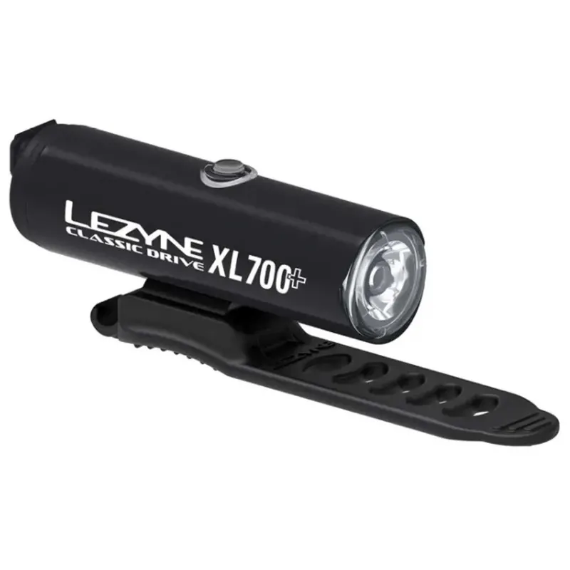 Переднє світло LEZYNE CLASSIC DRIVE XL 700+ FRONT Чорний матовий 700 люменівів Y17