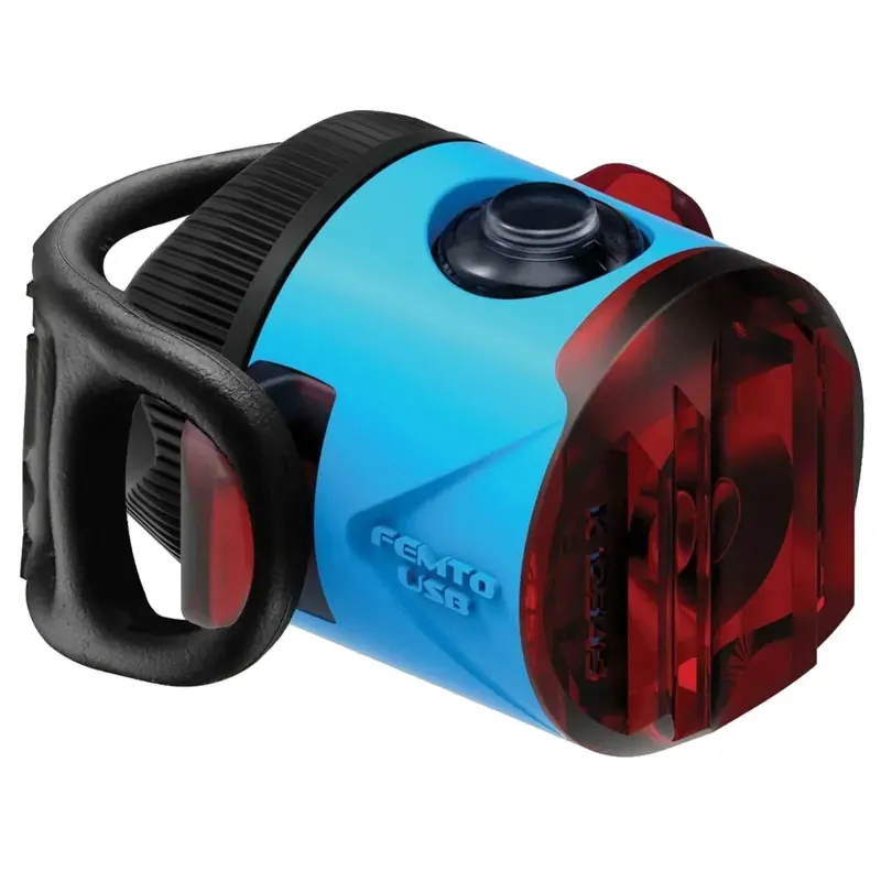 Заднє світло LEZYNE FEMTO USB DRIVE REAR Блакитний 5 люменів Y13