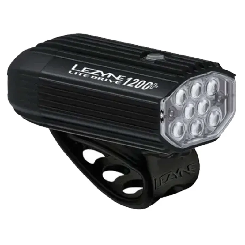 Передний свет LEZYNE LITE DRIVE 1200+ FRONT Черный матовый 1200 люменов Y17