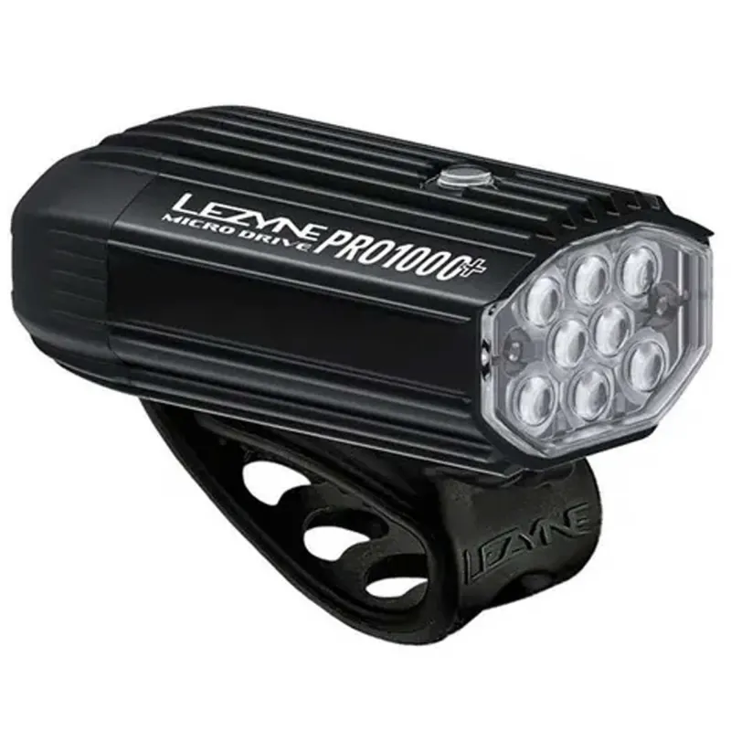 Передний свет LEZYNE MICRO PRO 1000+ FRONT Черный матовый 1000 люменов Y17