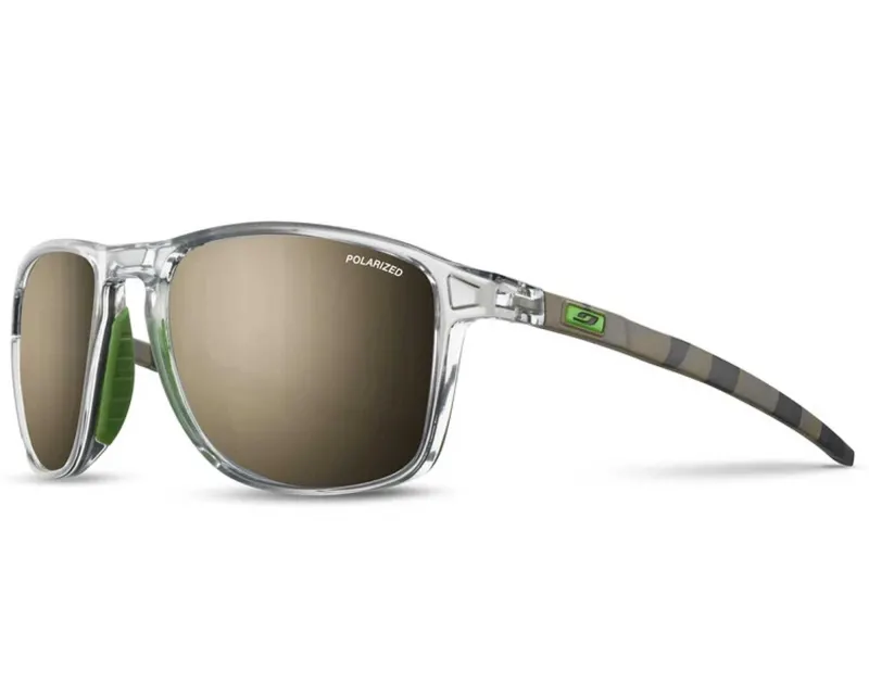 Очки Julbo COMPASS (Polarized 3+) Shiny Translucent Gray / Camo / Green L