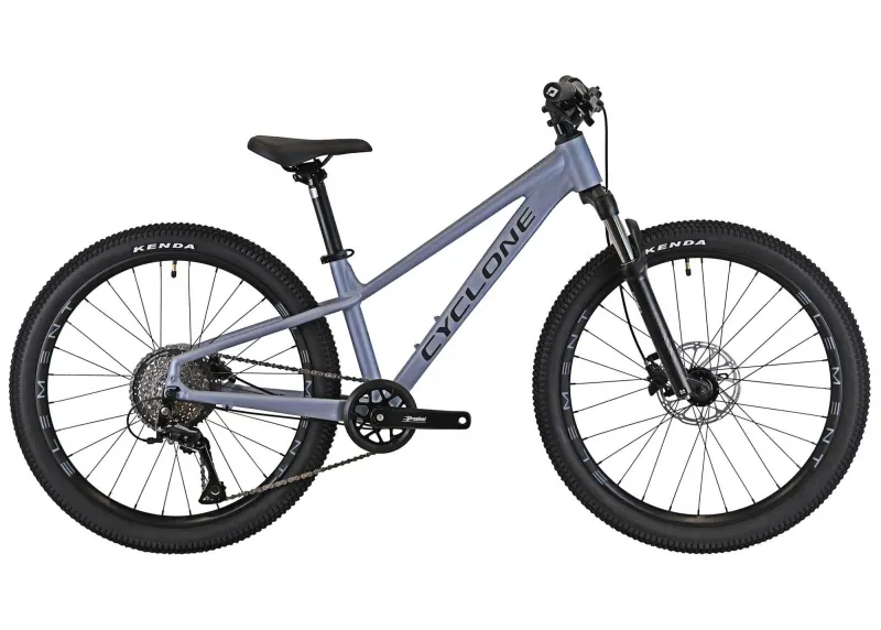 Велосипед 24" Cyclone DREAM рама -12" Серый (мат) 2025