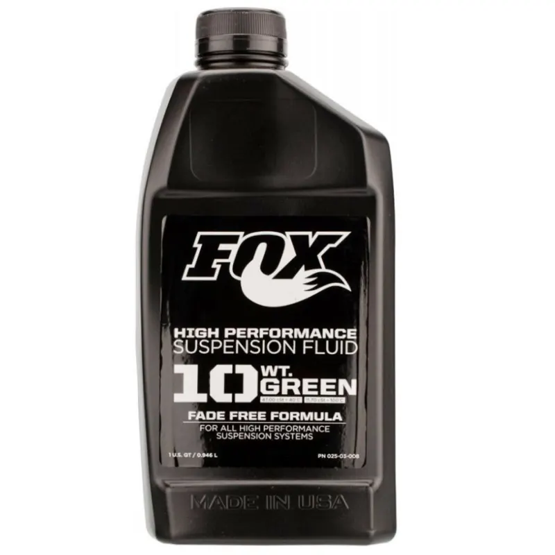 Смазка FOX Suspension Fluid 946ml 10 WT Green