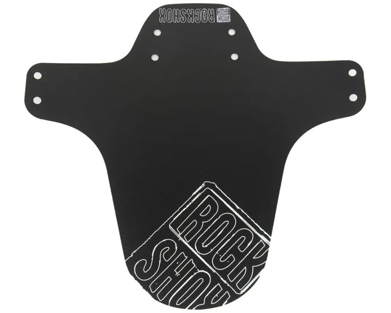 Крило RockShox MTB Fender Black with Outline White Distressed Logo Print