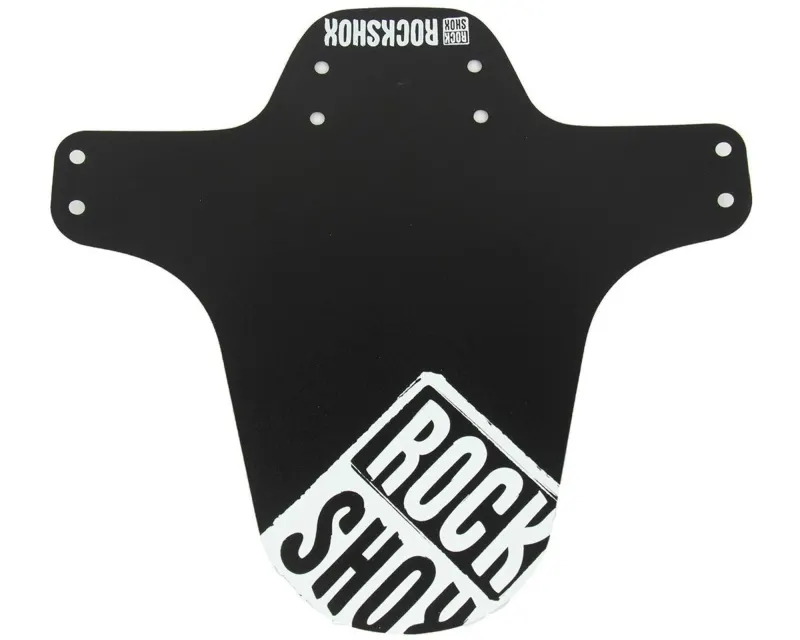 Крило RockShox MTB Fender Black with White Distressed Logo Print