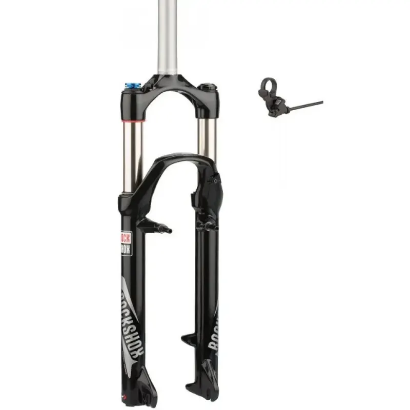 Вилка RockShox 30 Silver TK - Coil 100mm, 26", ось 9mm, Черный, TurnKey Манетка правая, Шток 1 1/8"